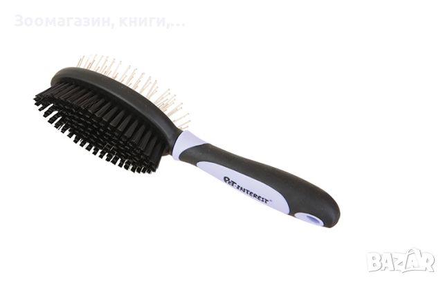 Двустранна четка за куче - PET INT Double Sided Brush, снимка 1 - За кучета - 45537212