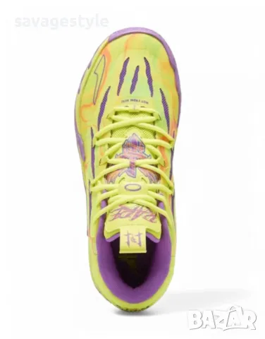 Унисекс маратонки PUMA x x LaMelo Ball Mb.03 Basketball Shoes Yellow/Purple, снимка 2 - Маратонки - 49494610