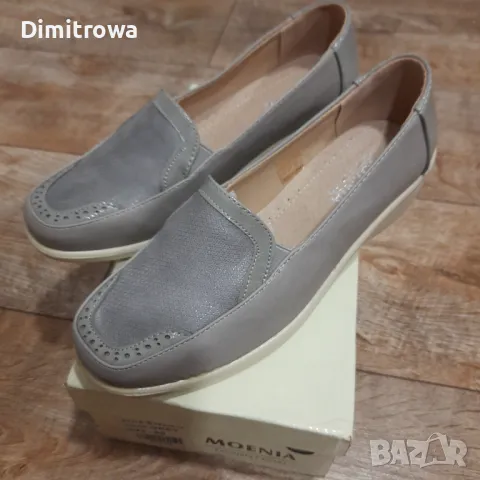 н.38 Moenia Women's wedge loafers, снимка 1 - Дамски ежедневни обувки - 47489091