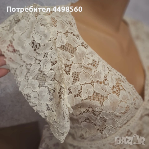 ZARA Риза/дантела, снимка 2 - Ризи - 51143104
