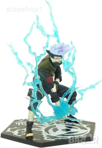 PVC фигурка Какаши Хатаке, Наруто Узумаки, 20см, многоцветна NARUTO , снимка 1 - Колекции - 47180983