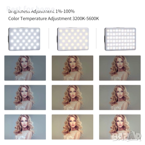 LED видео лампа , снимка 2 - Лед осветление - 52037955