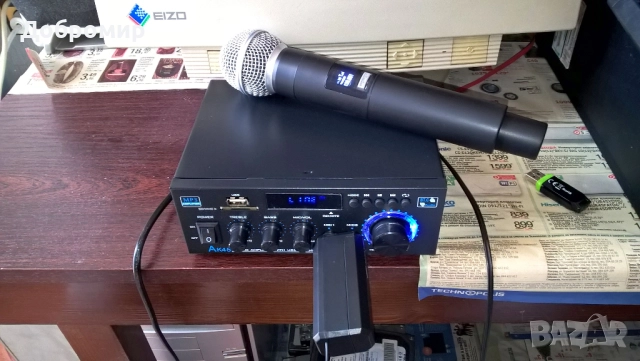 Продавам усилвател АК-45 за 85 лв., снимка 2 - Ресийвъри, усилватели, смесителни пултове - 52768533