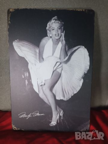 Marilyn Monroe-метална табела(плакет)