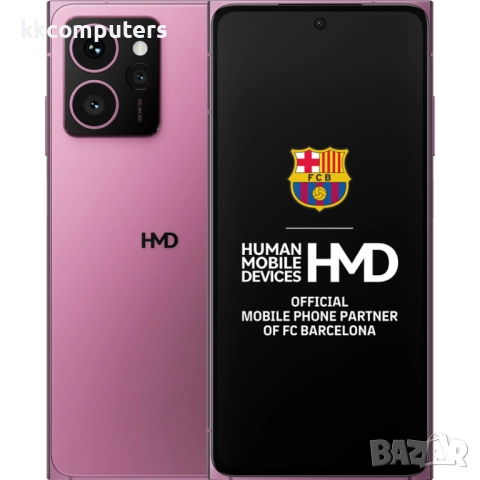 ЧАСТИ ЗА Смартфон GSM HMD SKYLINE PINK 6.55 ", 256 GB, RAM 12 GB, 108+50+13 MP, 5G 