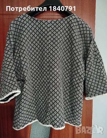 Massimo Dutti дамска блуза тип кимоно размер L , снимка 3 - Туники - 53492439