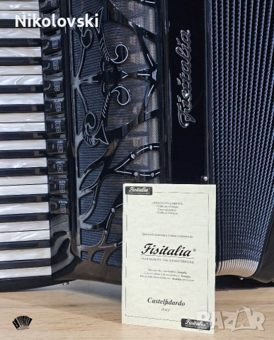 Висок клас италијаснки акордеон Fisitalia , снимка 7 - Акордеони - 54130882