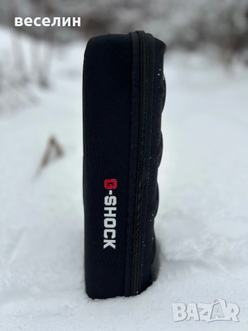  Брандиран с G-Shock транспортен твърд калъф с цип за 5 часовника