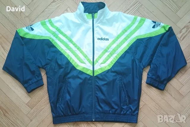 Оригинално яке Vintage Adidas Track Jacket, снимка 1 - Якета - 47144280