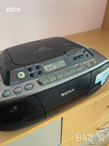 Радиокасетофон с CD SONY, снимка 8 - Радиокасетофони, транзистори - 53201147