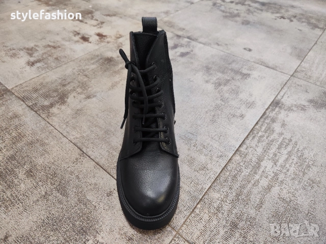 Доставка преди Коледа!Бити от естествена кожа с топъл фин хастар от естествена вълна /08, снимка 2 - Дамски боти - 52850099