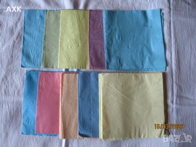 Салфетки колекция, снимка 3 - Други - 38036229