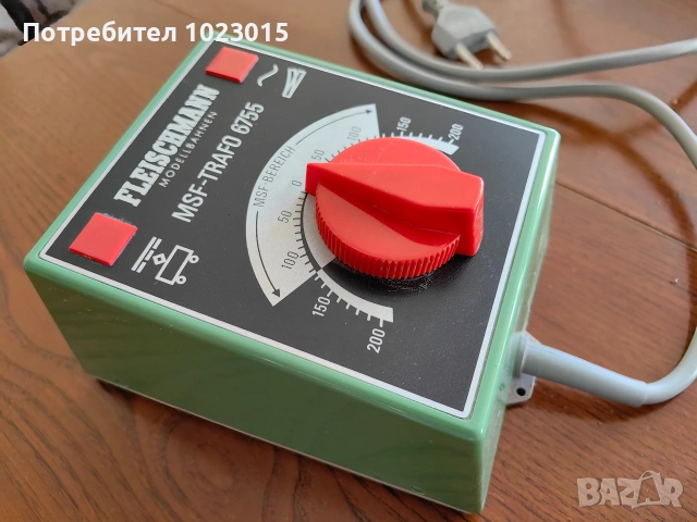 Fleischmann 6755 трансформатор за влакче, снимка 2 - Влакчета, самолети, хеликоптери - 53783830