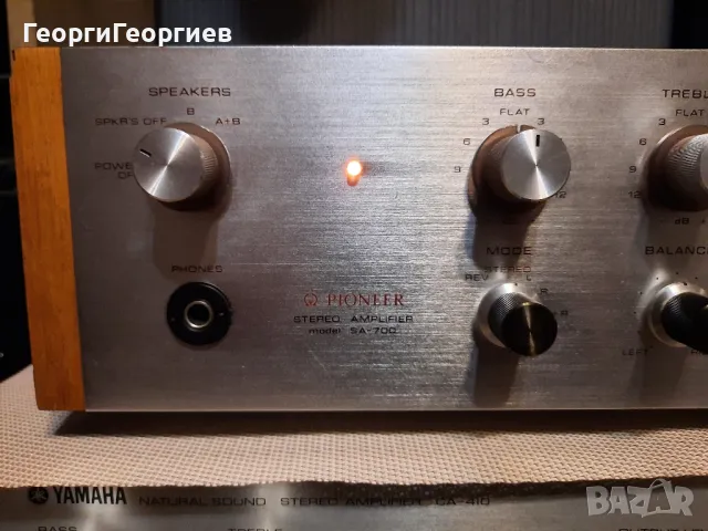 Pioneer SA 700, снимка 2 - Ресийвъри, усилватели, смесителни пултове - 48500463