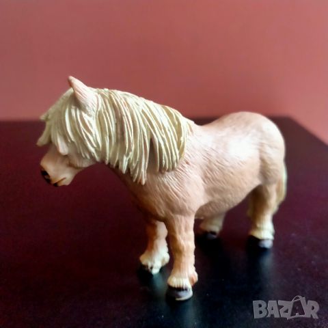 Колекционерска фигурка Schleich Miniature Shetland Pony Germany 1995 13232, снимка 6 - Колекции - 46416763