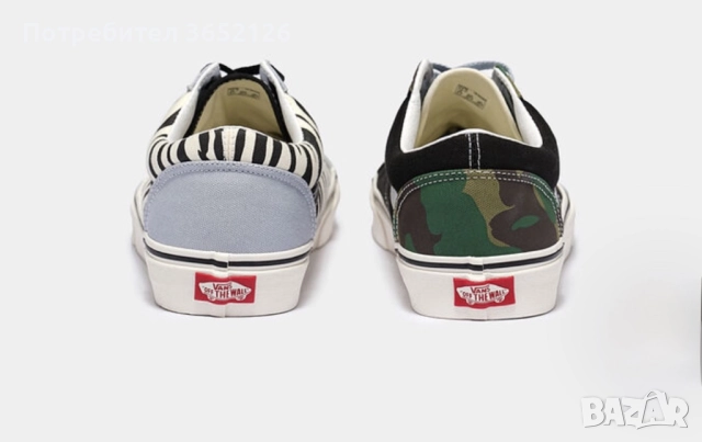 Мъжки Кецове от Vans. Размер 43, снимка 3 - Ежедневни обувки - 52477992