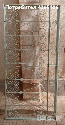 2 броя Метални парапети за тераса