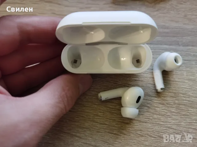 Нови безжични слушалки AirPods Pro, снимка 7 - Безжични слушалки - 47871188