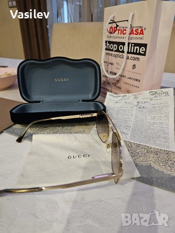 Оригинални слънчеви очила Gucci 1223S, снимка 3 - Слънчеви и диоптрични очила - 53480816