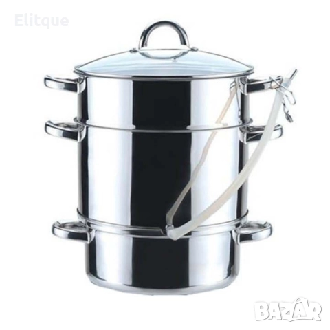 Соковарка, 8 л., неръжд. стомана R51260A, снимка 8 - Друга електроника - 52840199