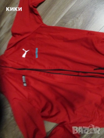 Мъжко кожено яке - естествена кожа/Екип Пума, снимка 2 - Якета - 39816853