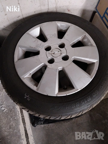 Алуминиеви джанти за Опел с хубави гуми 185 60 15 