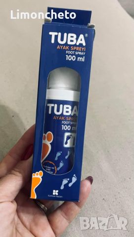 Tuba Спрей за крака 100 ml, снимка 1 - Други - 45673949