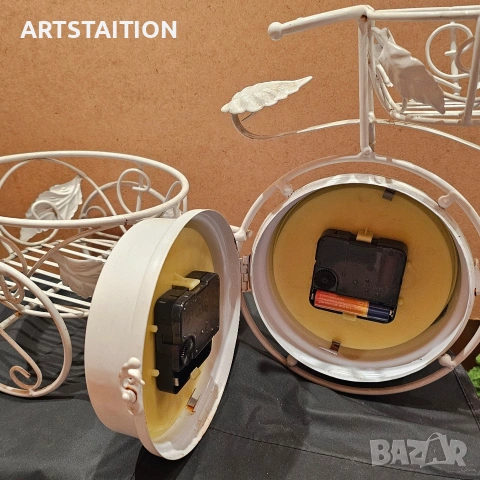 Велосипед със два часовника, втора употреба , снимка 3 - Стенни часовници - 53737985