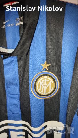 Домакинска футболна тениска на Inter Milan 2011-2012, Size L, снимка 2 - Футбол - 46311437