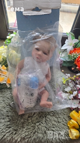 Реалистично ново бебе, снимка 8 - Кукли - 51699629