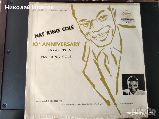 Nat King Cole - 10th Anniversary, снимка 1 - Грамофонни плочи - 49331050