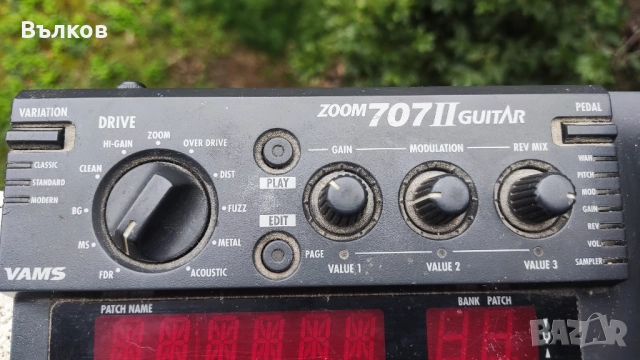 Процесор за китара ZOOM 707 ll, снимка 6 - Китари - 52690337