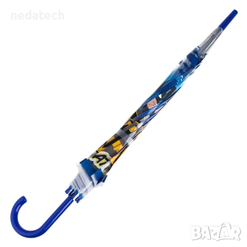 Детски чадър Batman, Син, 81см., снимка 2 - Чадъри - 51769313