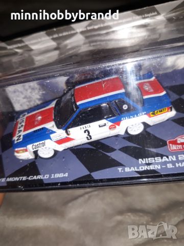 Nissan 240 RS Suzuki SX4 1.43 Eaglemoss  Rally  Monte-Carlo. , снимка 3 - Колекции - 46523429