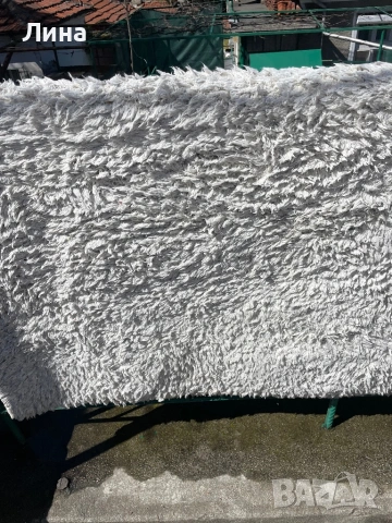 Флорален килим ,Шаги бял, снимка 6 - Килими - 54082701