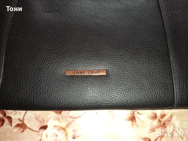 JENNY FAIRY Оригинал Нова Кожена Дамска Чанта , снимка 5 - Чанти - 50176324