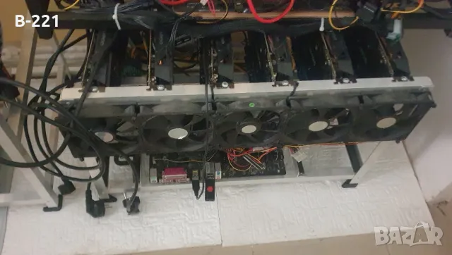 Продавам четири рига с по 6 карти RX570 8G и RX 580 8G, снимка 12 - Видеокарти - 50408833