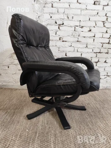 Скандинавско релакс кресло, снимка 4 - Дивани и мека мебел - 50427091