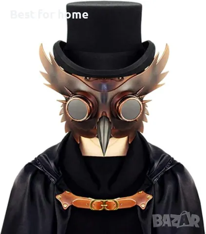 Хелоуин птица стиймпънк маски, снимка 4 - Други - 50403585