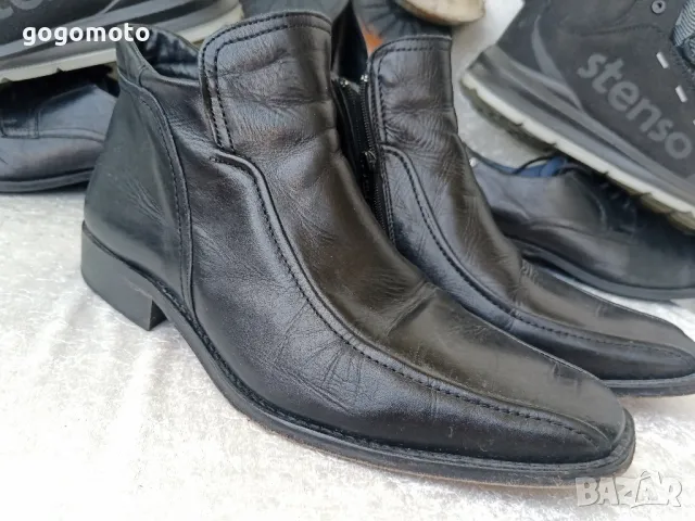 мъжки боти ULTRA JOVEM original N- 41 - 42, 💯% висококачествена естествена кожа, идеално запазени , снимка 6 - Мъжки боти - 50153390