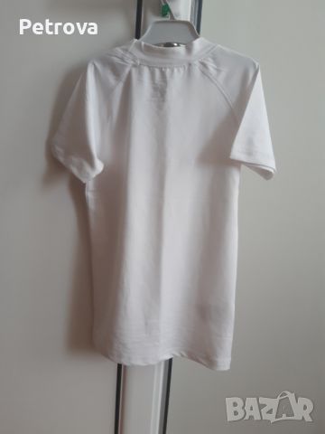 Детска бяла тениска къс ръкав 4-5 г., снимка 2 - Детски тениски и потници - 46165528