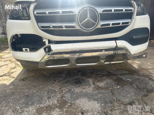 Предна броня gls w167 mercedes 