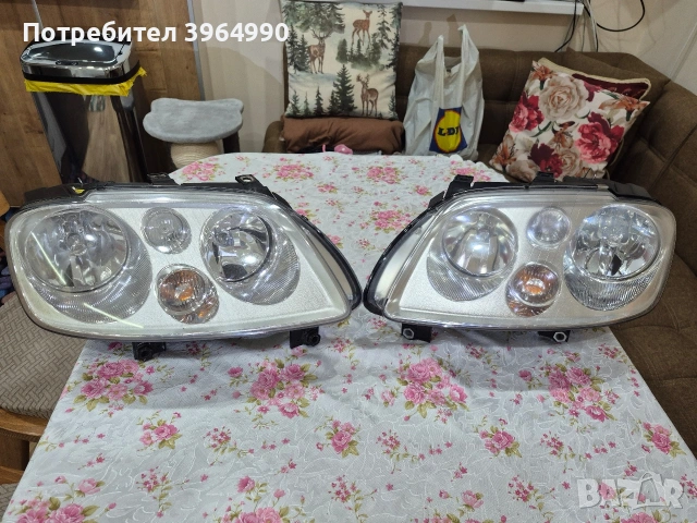 Кристални Неразличими от нови фарове за Туаран 