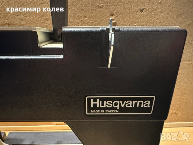 шведска шевна машина "HUSQVARNA Optima 180 electronic", снимка 9 - Шевни машини - 52684853