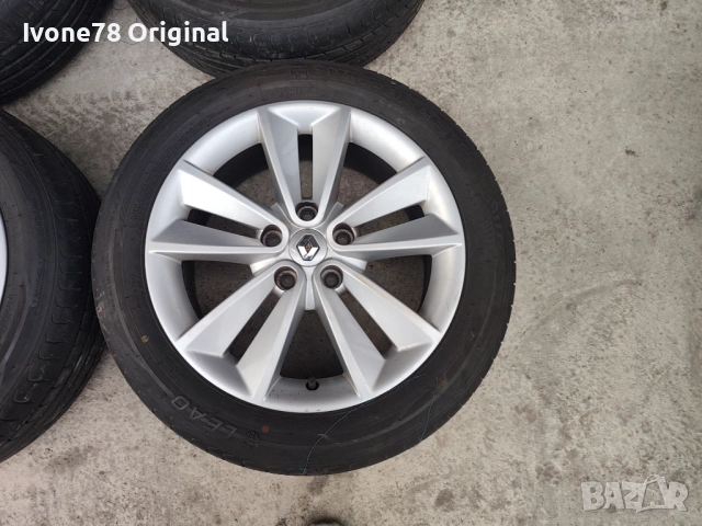ПРОМОЦИЯ АЛУМИНИЕВИ ДЖАНТИ RENAULT  DACIA 5x114.3 17цола.Отлично състояние., снимка 2 - Гуми и джанти - 53727253