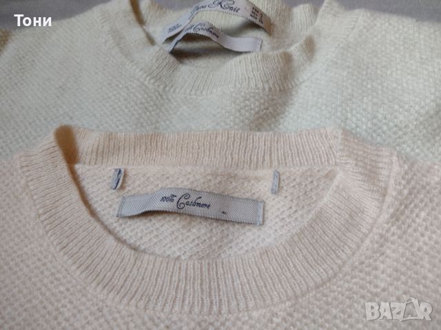 Две кашмирени блузи на Zara, снимка 2 - Блузи с дълъг ръкав и пуловери - 45094915