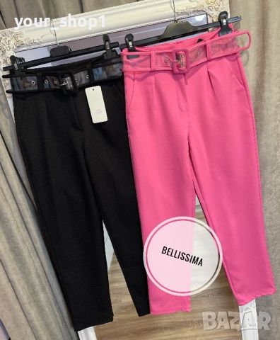 Елегантен панталон 2 цвята , снимка 2 - Къси панталони и бермуди - 45198026