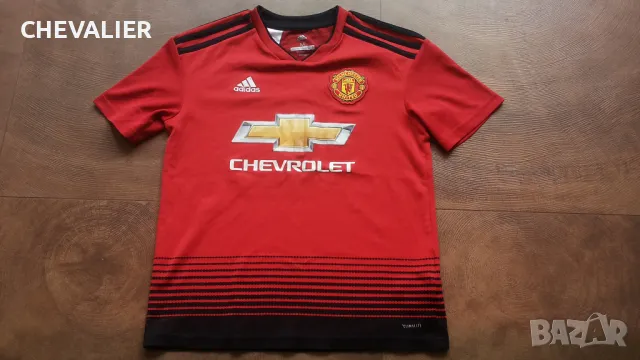 Adidas FC MANCHESTER UNITED Kids Football T-Shirt Размер 11-12г /152см детска футболна тениска 37-66, снимка 1 - Детски тениски и потници - 49528328