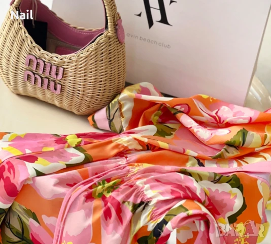 Рокля Orange Bloom AVIN Размер: S, снимка 10 - Рокли - 51001249