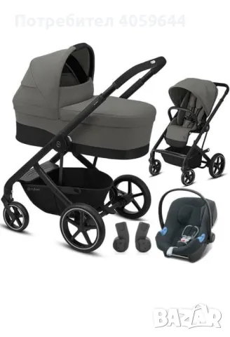 Бебешка количка Cybex 3in1, снимка 14 - Детски колички - 47039769